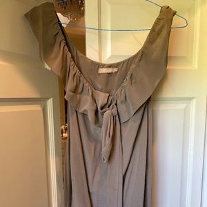 Taupe blouse